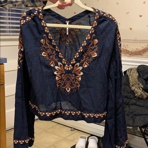 Free People Shirt Bell sleeve